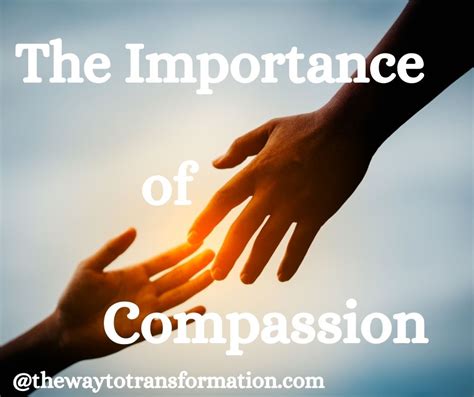 why being compassionate is important.